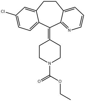 Ethyl 4-(8-chloro-5,6-dihydro-11H-benzo[5,6]cyclohepta[1,2-b]pyridin-11-ylidene)-1-piperidinecarboxylate(79794-75-5)